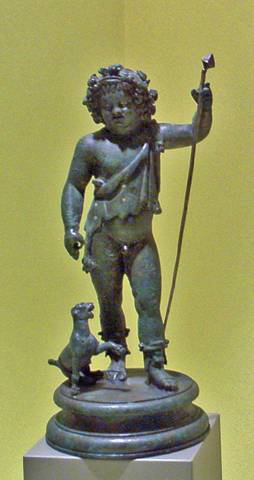 Bacchus à la panthère, de Pompéi.