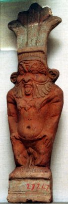 Figurine en terre cuite. Musée du Caire. Photo M. Heilig