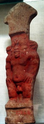 Figurine en terre cuite. Musée du Caire. Photo M. Heilig