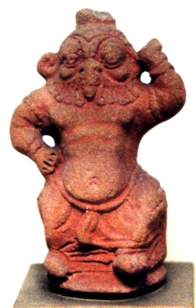 Figurine en terre cuite. Musée du Caire. Photo M. Heilig