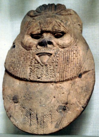 Figurine en terre cuite. Musée du Caire. Photo M. Heilig