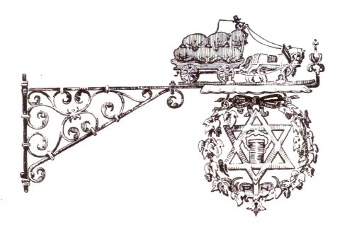 L'enseigne A l'Etoile, disparue aujourd'hui.
