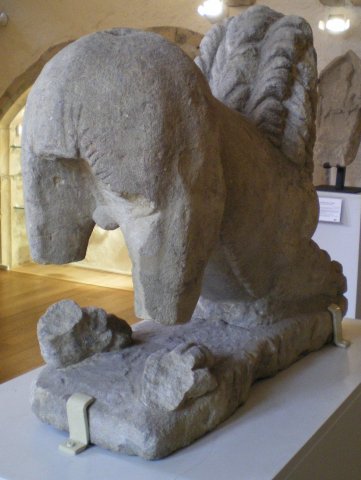 Lion androphage. I-IIe s. ap. J.-C. Hettange-Grande.