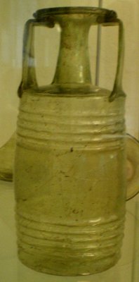 Bouteille en verre. IVe s. Fontoy.