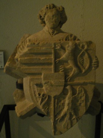 Clef de voûte de la chapelle des Augustins.