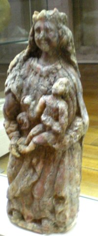 Vierge à l'enfant.