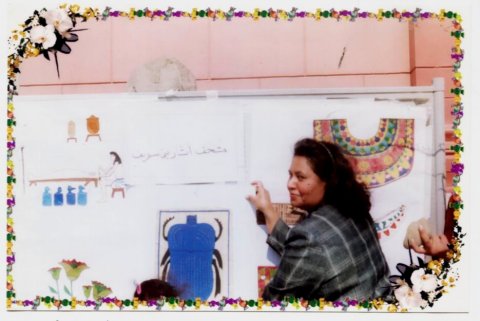 Travaux de peinture des enfants.