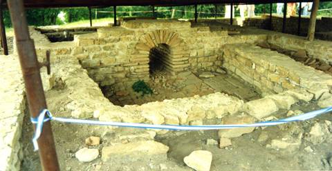 Maison de Bliesbruck avec hypocauste.