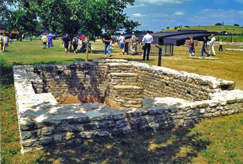 Edifice rituel à Bliesbruck.