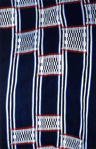 Tenue de parade sénoufo (détail).