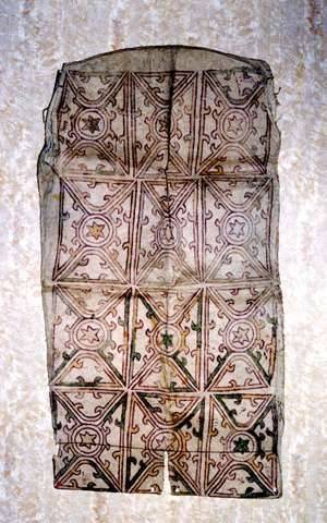 Chasuble en écorce.