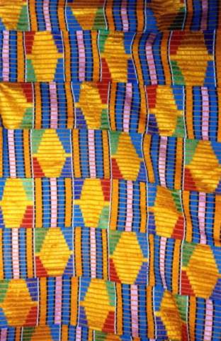 Pagne kita (détail).