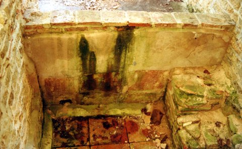 La baignoire du frigidarium