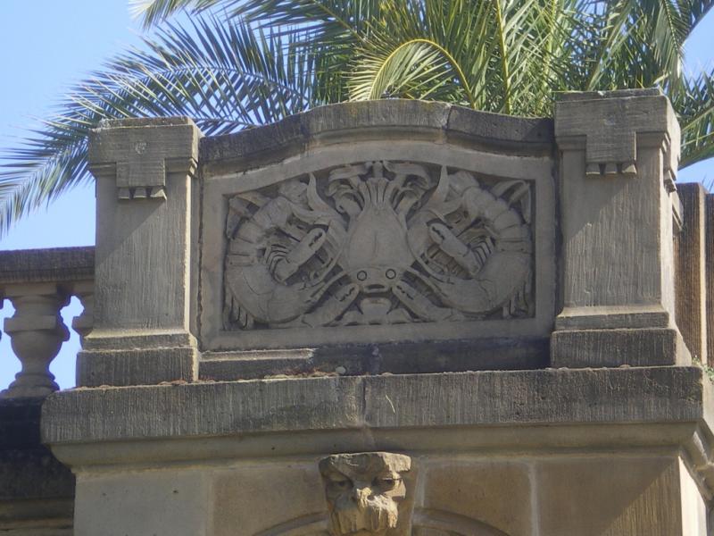 Grandes fontaines. Poisson et homards. Photo Marc Heilig