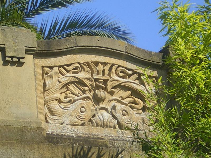 Grandes fontaines. Poissons. Photo Marc Heilig