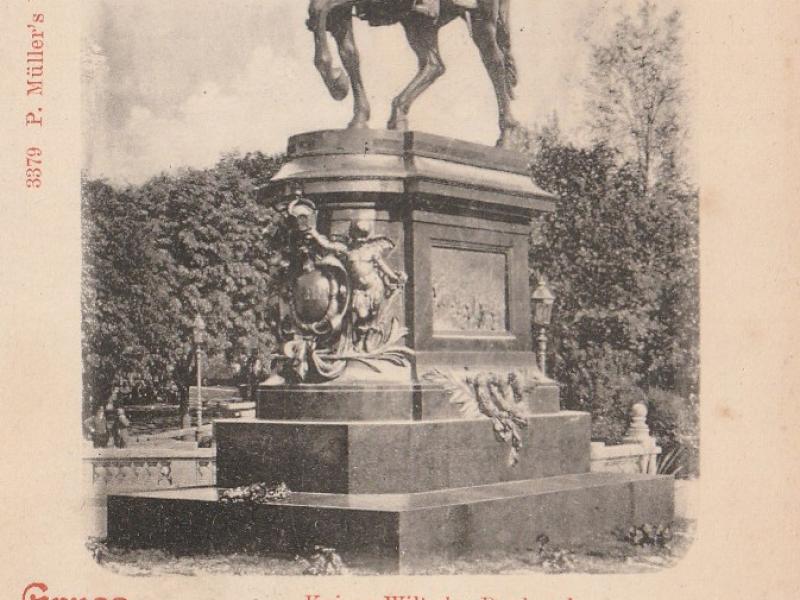 Kaiser Wilhelm Denkmal. Carte Postale du début XXe s.